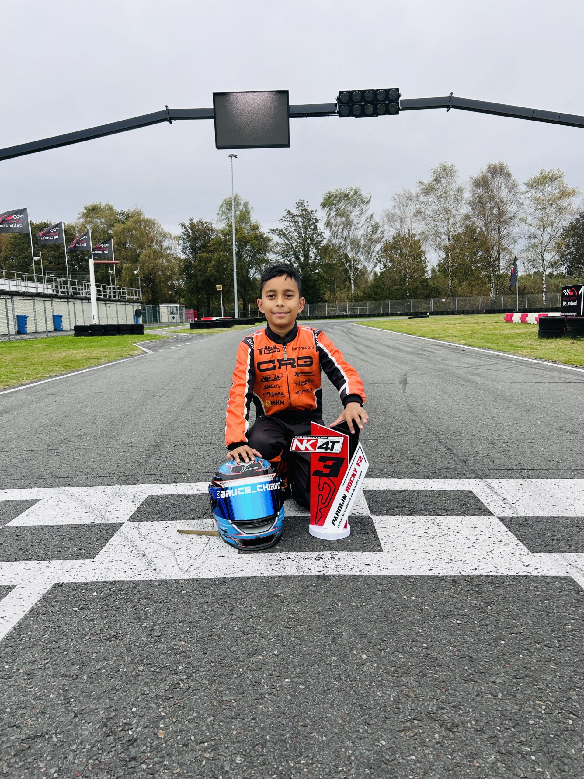 Bruce 3e plek bij de laatste NK 4 Takt 2024