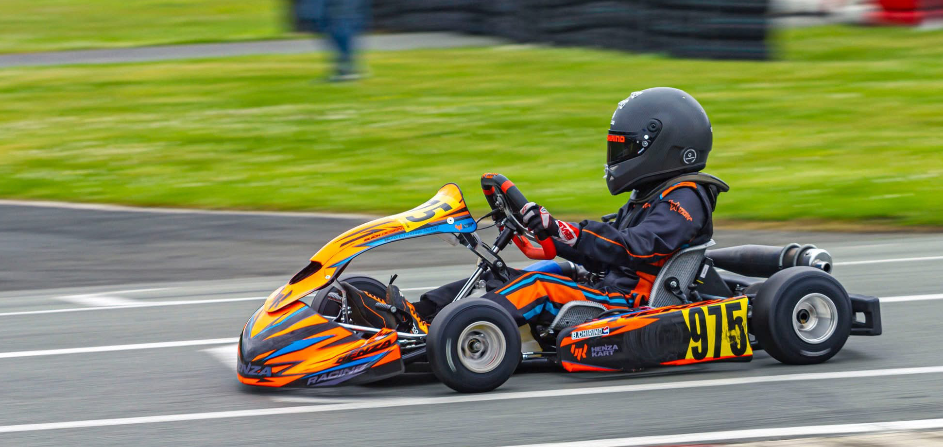 Bruce Chirino tijdens de Karting Champions League 2025